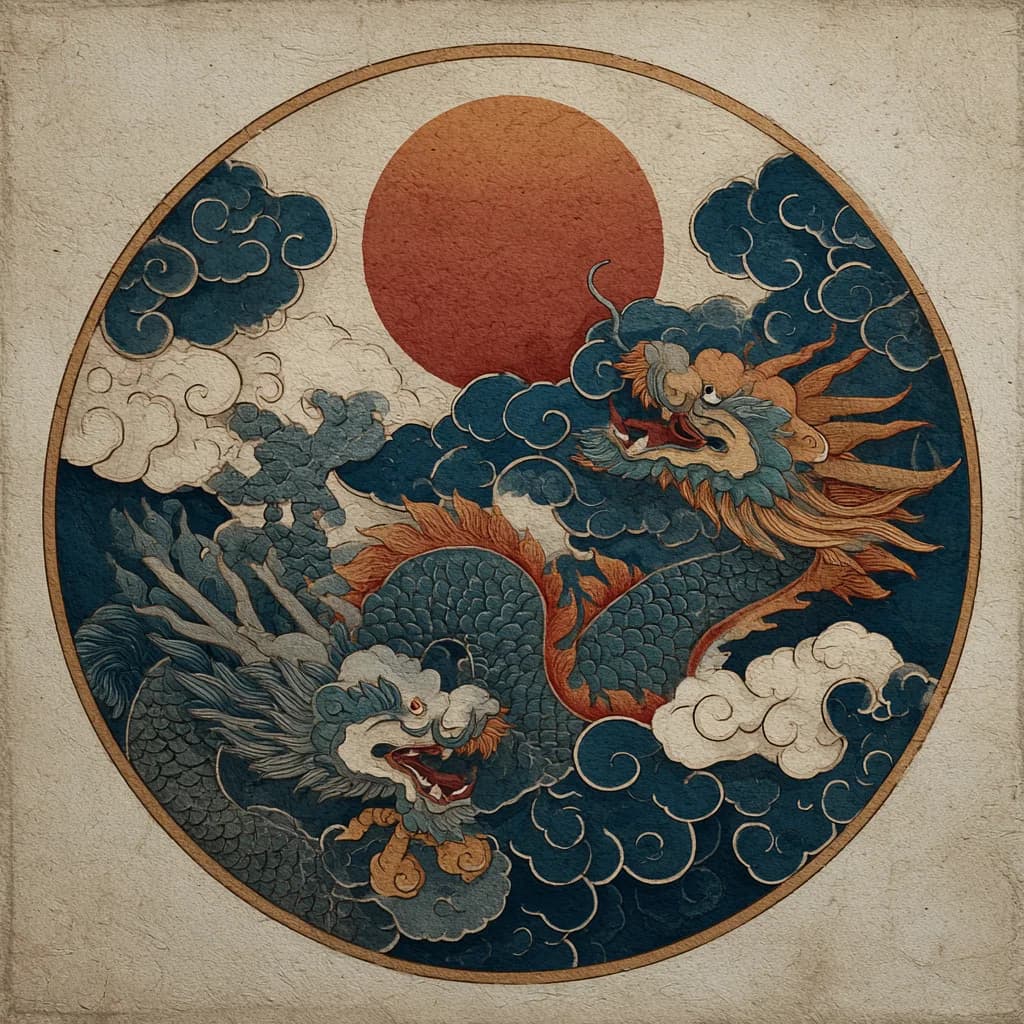 제 1괘 건(乾) 일러스트