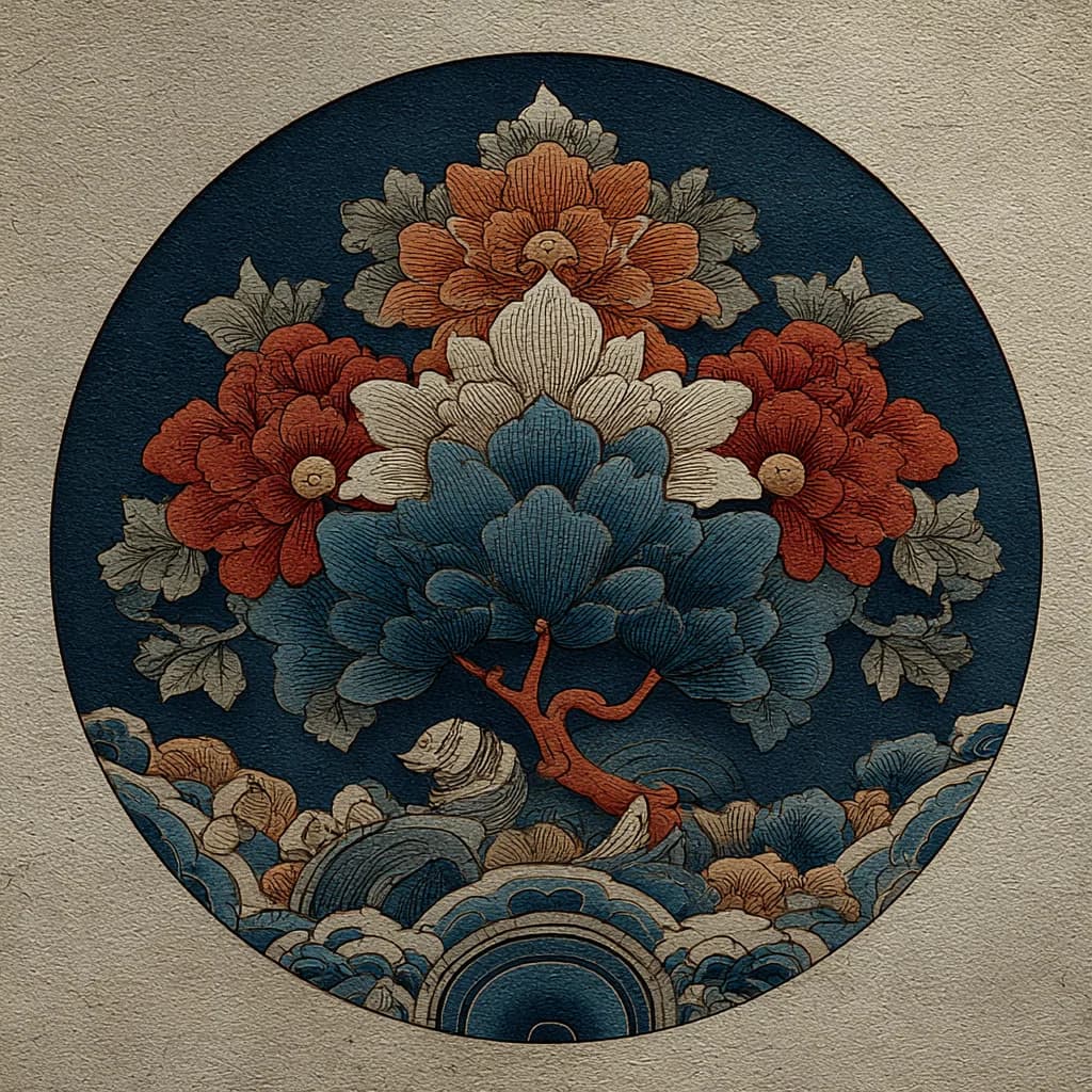 제 15괘 겸(謙) 일러스트