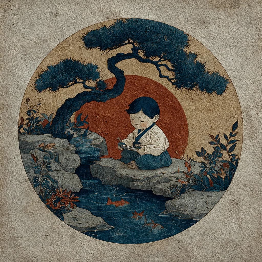 제 4괘 몽(蒙) 일러스트