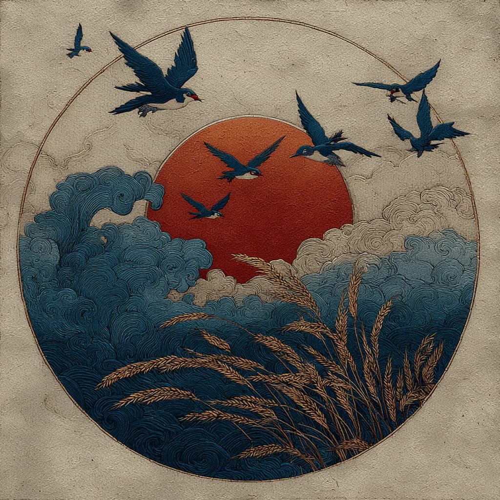 제 45괘 췌(萃) 일러스트